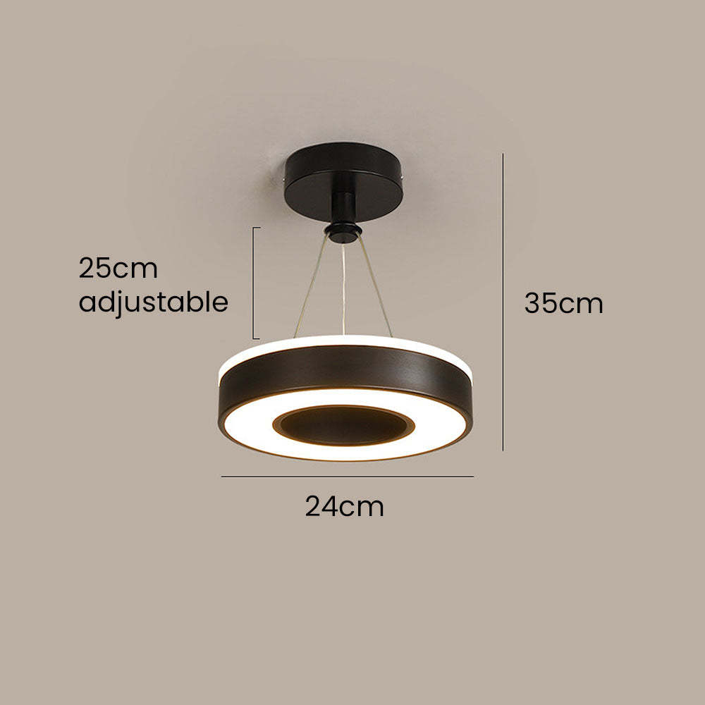 Contemporary Round Metal LED Hallway Ceiling Lights