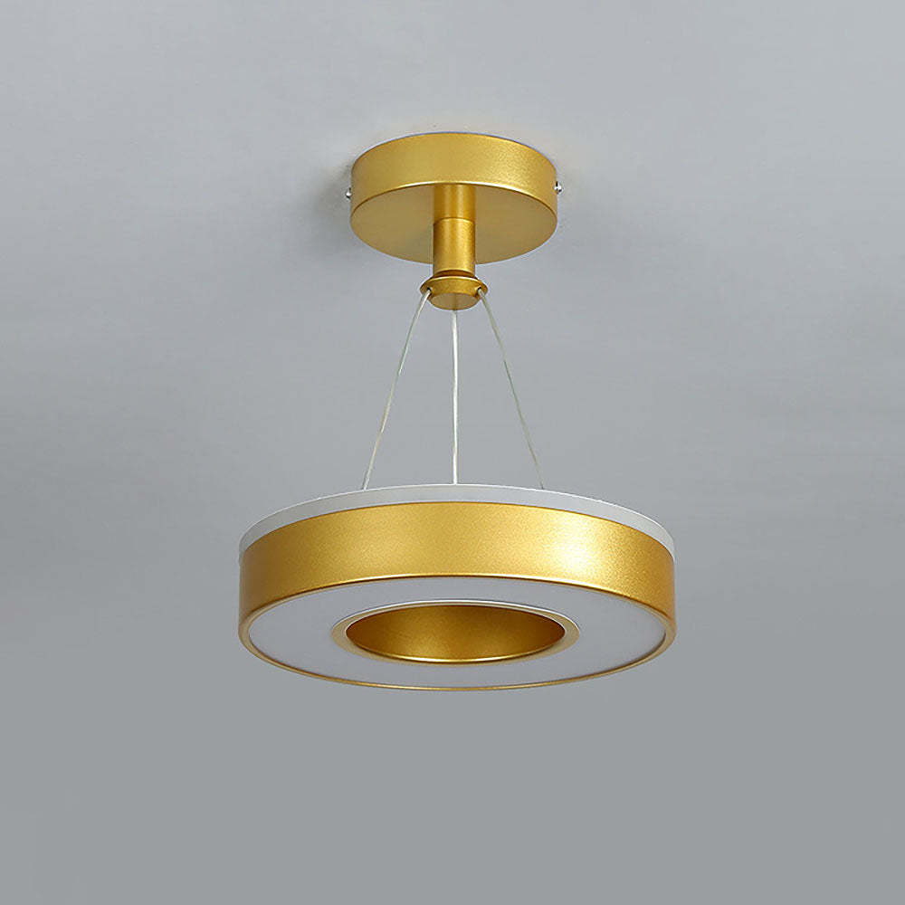 Contemporary Round Metal LED Hallway Ceiling Lights