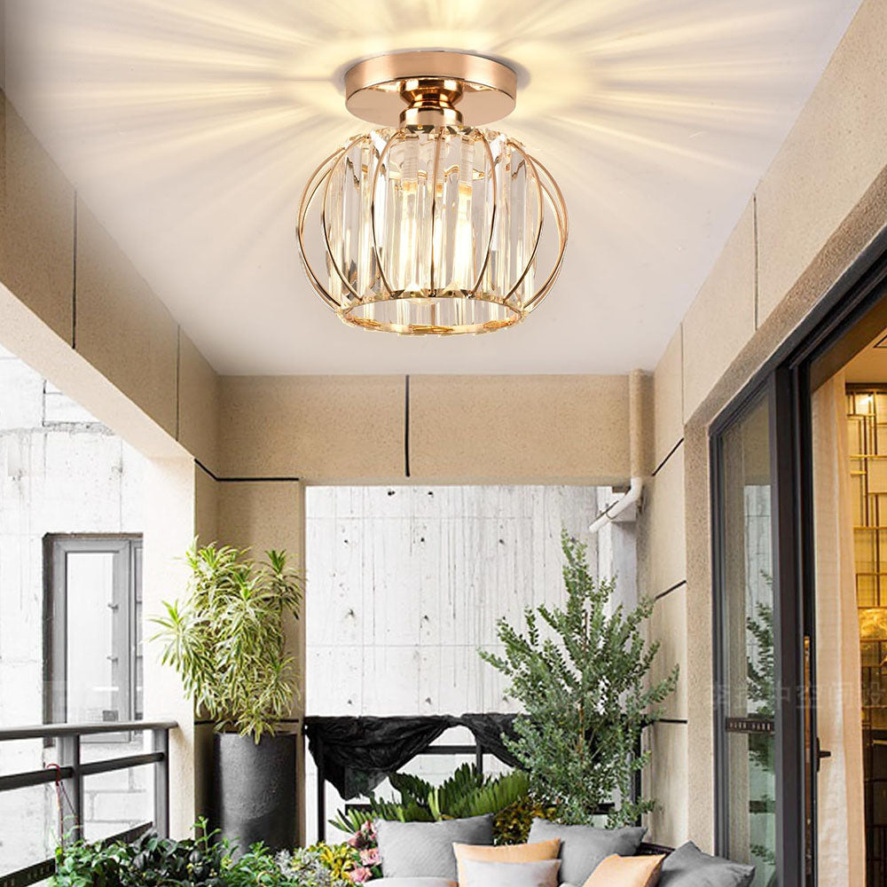 Crystal Luxury Bright Ceiling Lights For Hallway