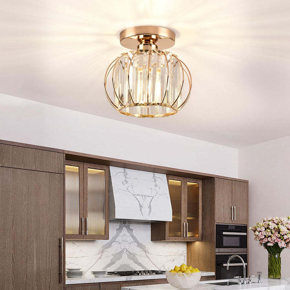 Crystal Luxury Bright Ceiling Lights For Hallway