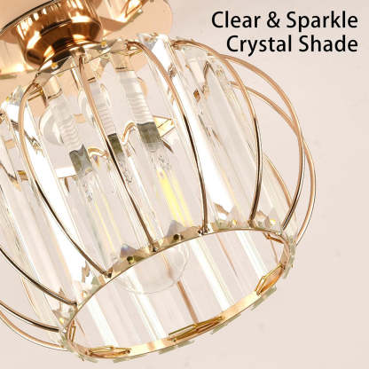 Crystal Luxury Bright Ceiling Lights For Hallway