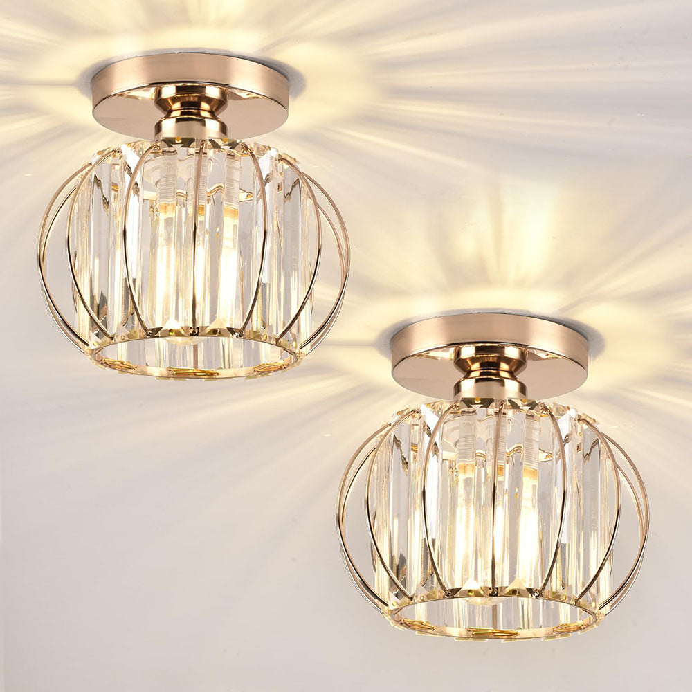 Crystal Luxury Bright Ceiling Lights For Hallway