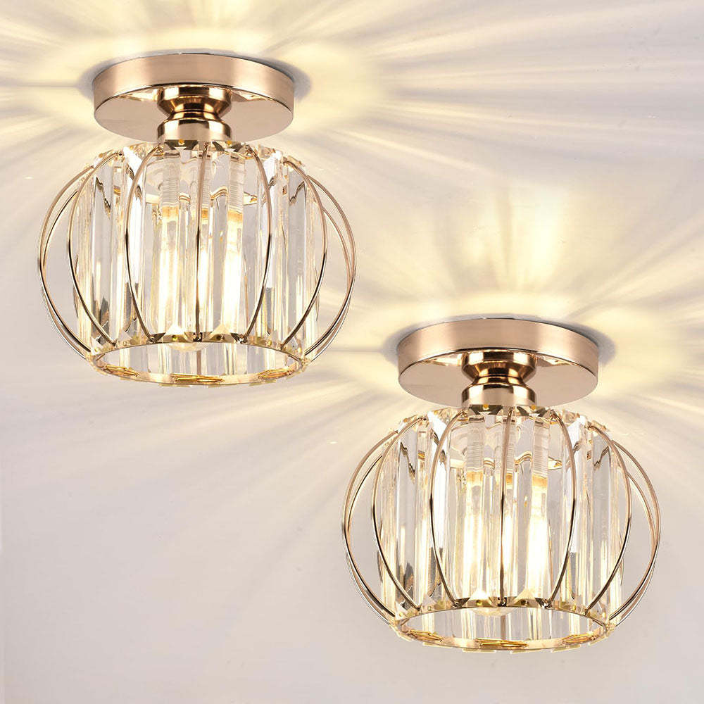 Crystal Luxury Bright Ceiling Lights For Hallway