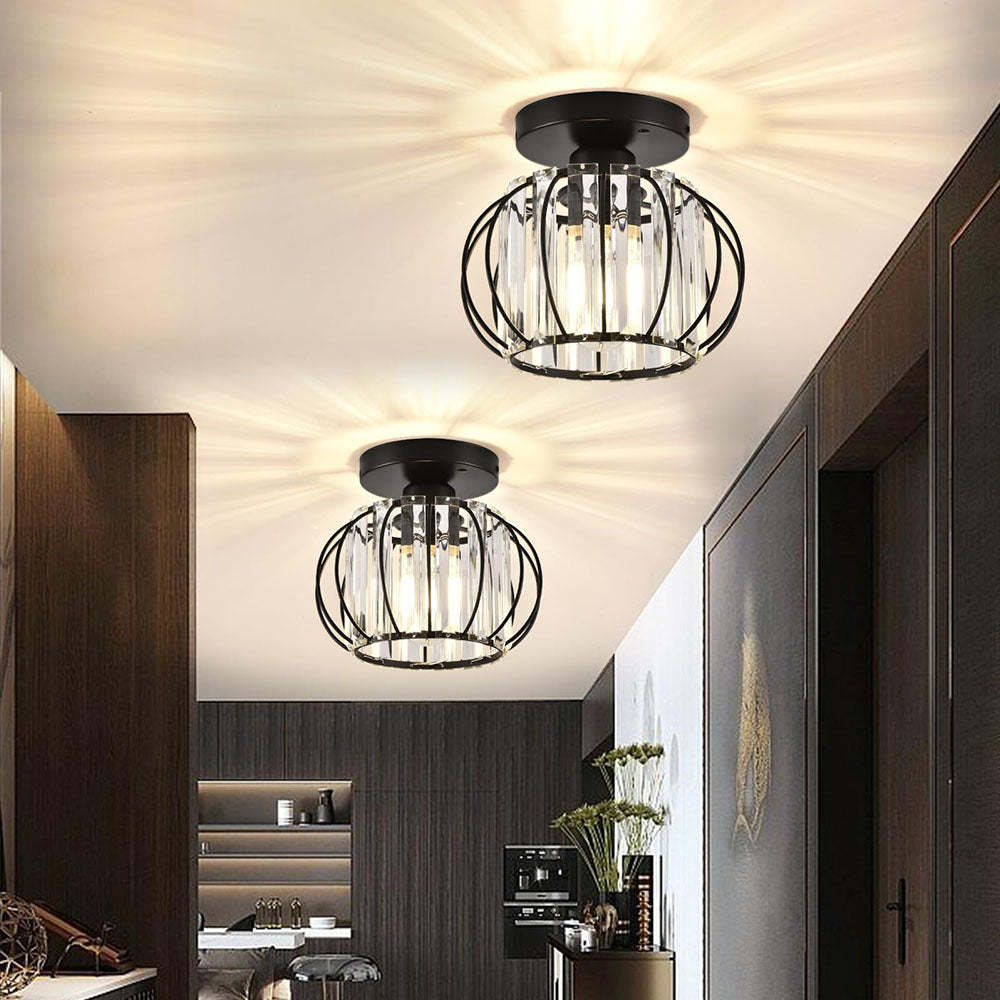 Crystal Luxury Bright Ceiling Lights For Hallway