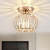 Lampsmodern Luxury Crystal Mini Ceiling Lights Hallway Entrance Ceiling Lamp
