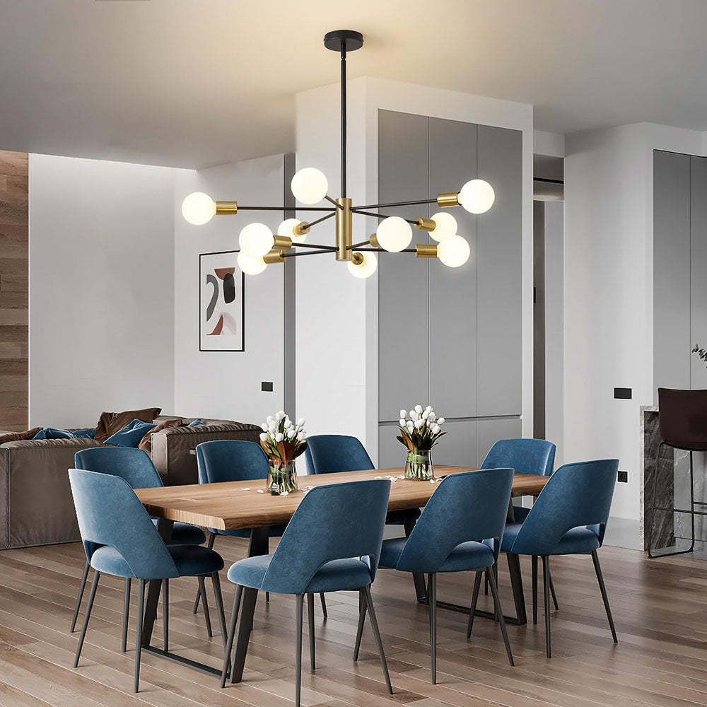 Simple Modern Black Ceiling Light For Bedroom