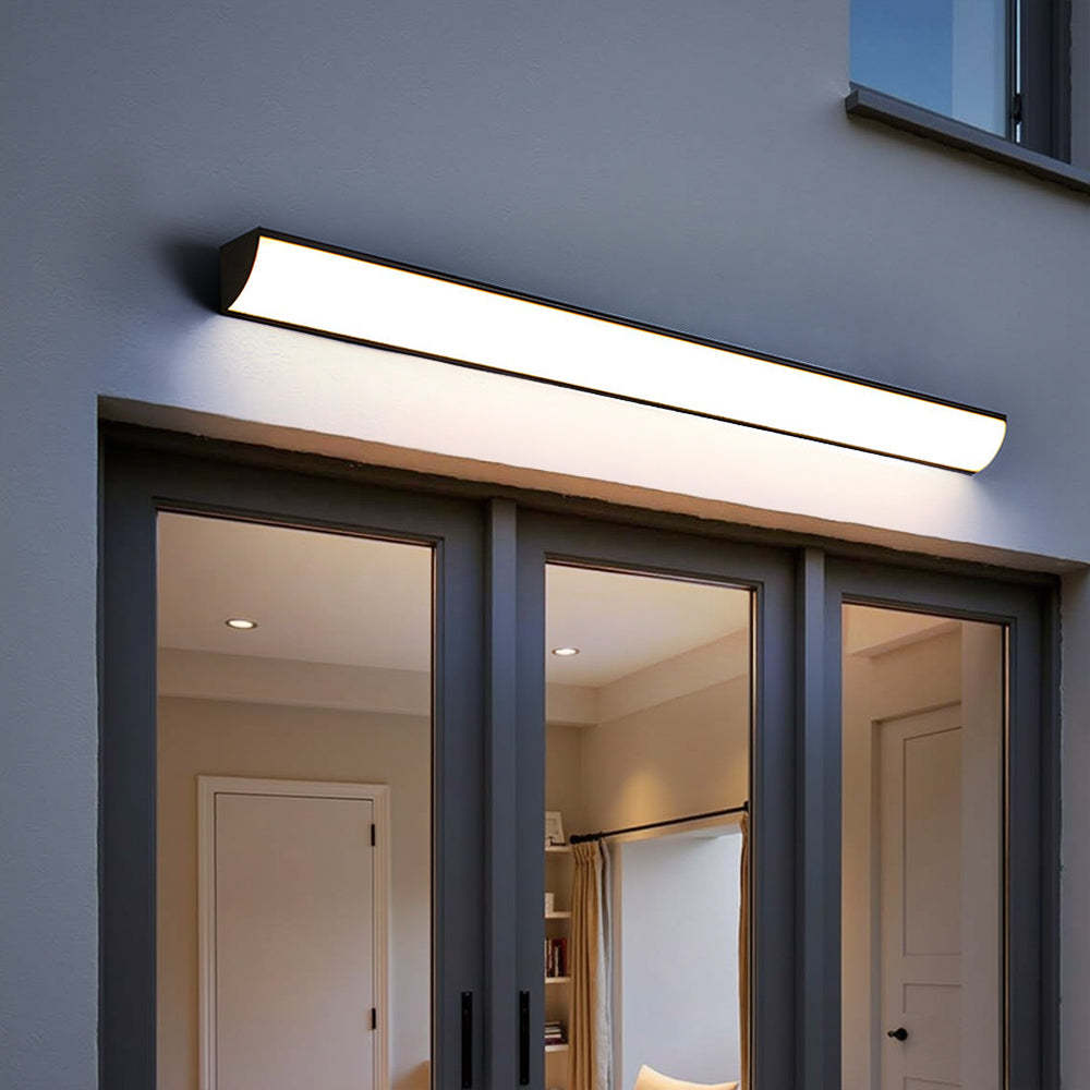 IP65 Modern Outdoor Long Wall Sconce Exterior Waterproof Modern Porch Garage Balcony