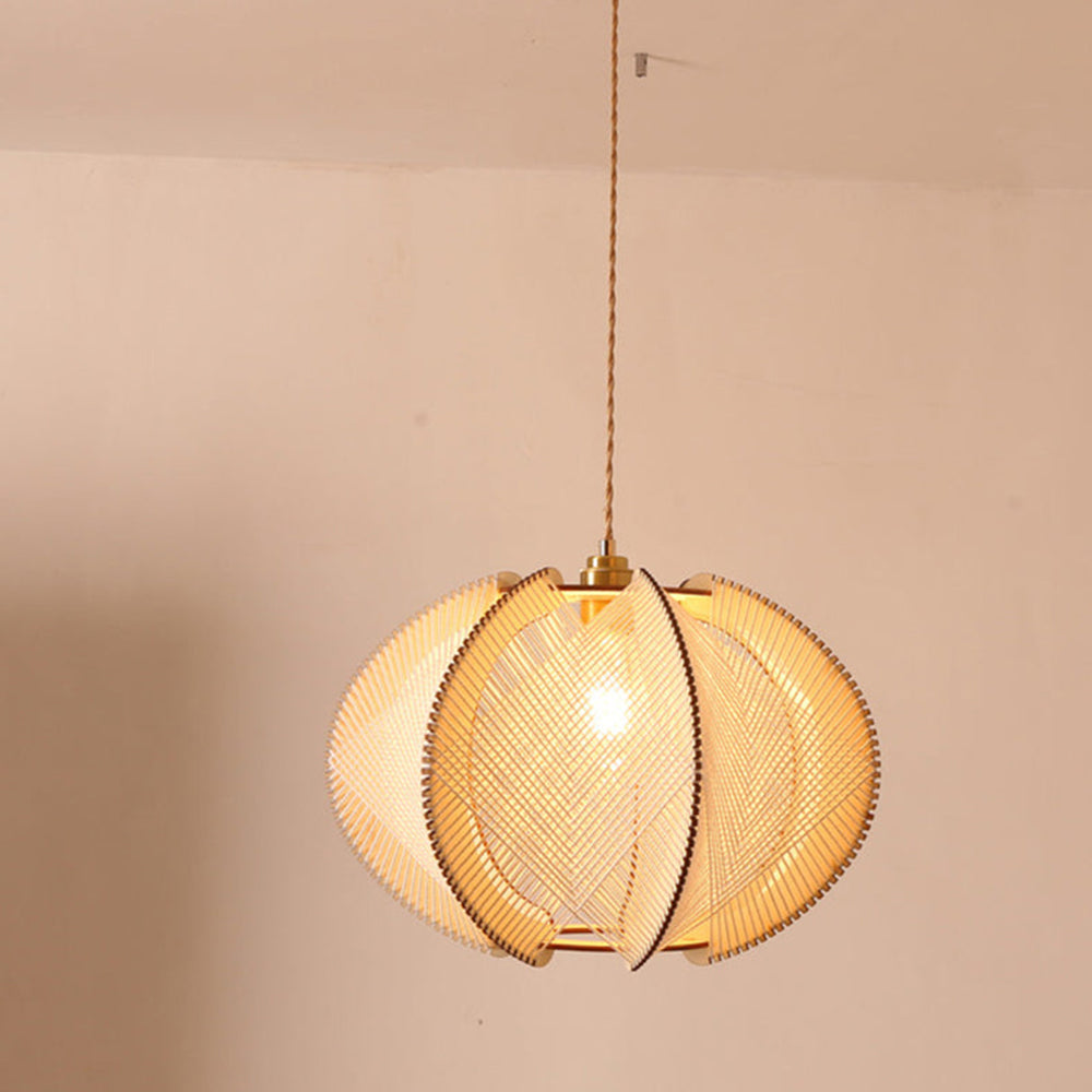Mid-Century Scandinavian Wood Pendant Lights -Homdiy