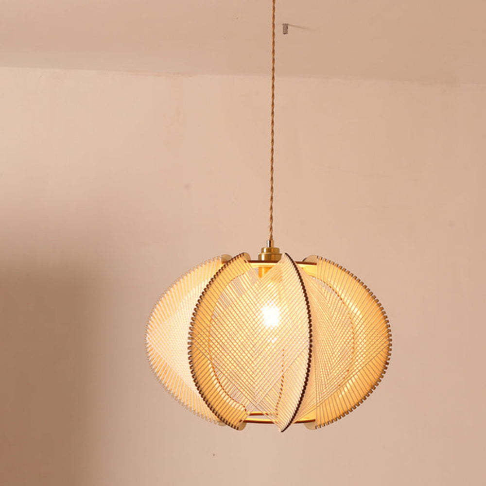Mid-Century Scandinavian Wood Pendant Lights -Homdiy