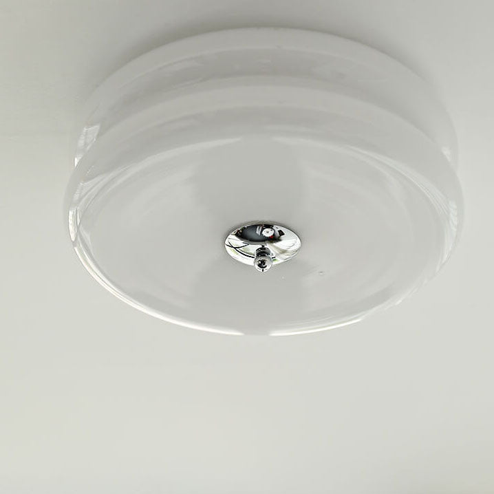 Art LED Glass Flush Mount Ceiling Lights -Homdiy