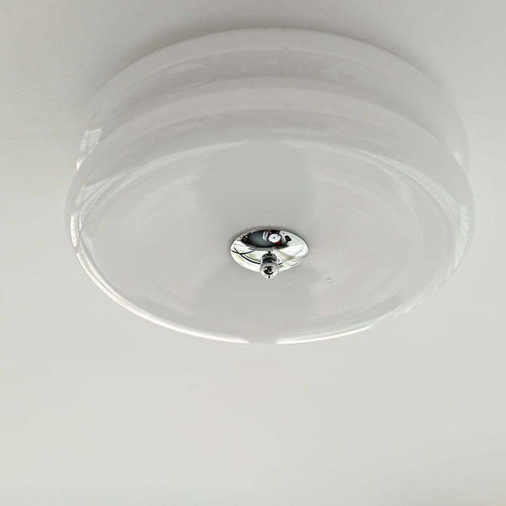 Art LED Glass Flush Mount Ceiling Lights -Homdiy