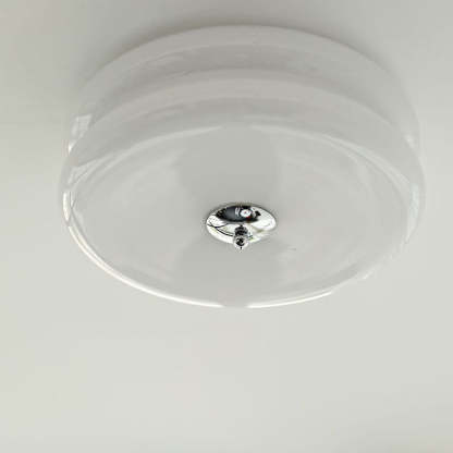 Art LED Glass Flush Mount Ceiling Lights -Homdiy