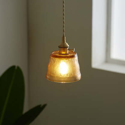 Nordic Simple Cup Glass Pendant Lamp -Homdiy