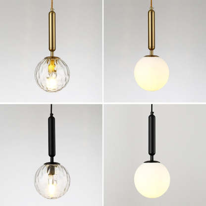 Morden Black and Gold Dining Room Pendant Light