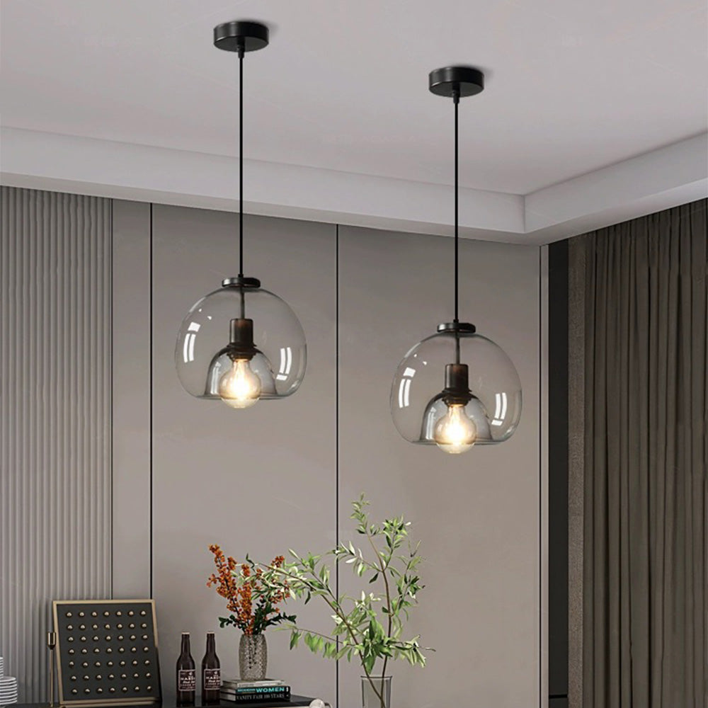 Modern Multi-Head Glass Kitchen Pendant Lights