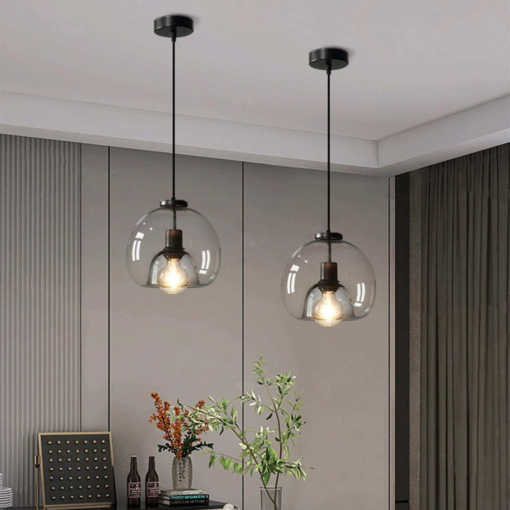 Modern Multi-Head Glass Kitchen Pendant Lights
