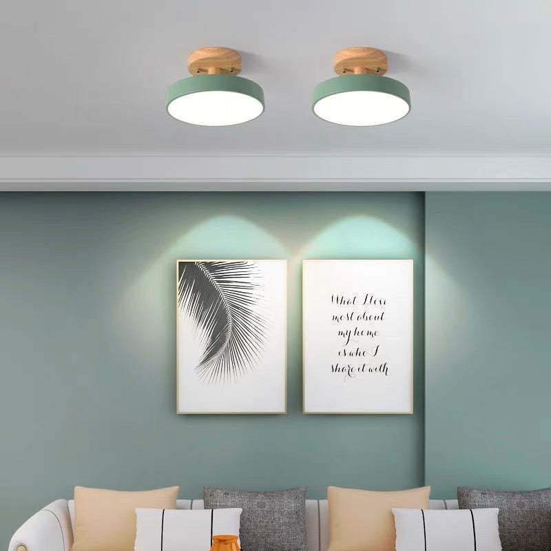 Colorful Semi-flush LED Ceiling Lights