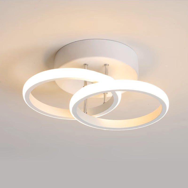 Modern Metal White LED Ceiling Light