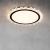 Homdiy Contemporary Ceiling Lights Nordic Crystal LED Bedroom Ceiling Light