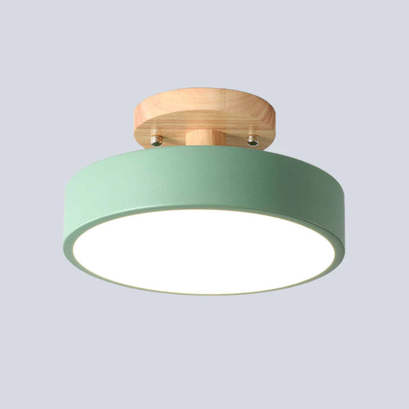 Colorful Semi-flush LED Ceiling Lights