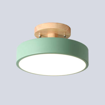 Colorful Semi-flush LED Ceiling Lights