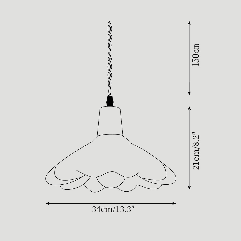 Minimalist Stylish Resin Pendant Lights For Living Room