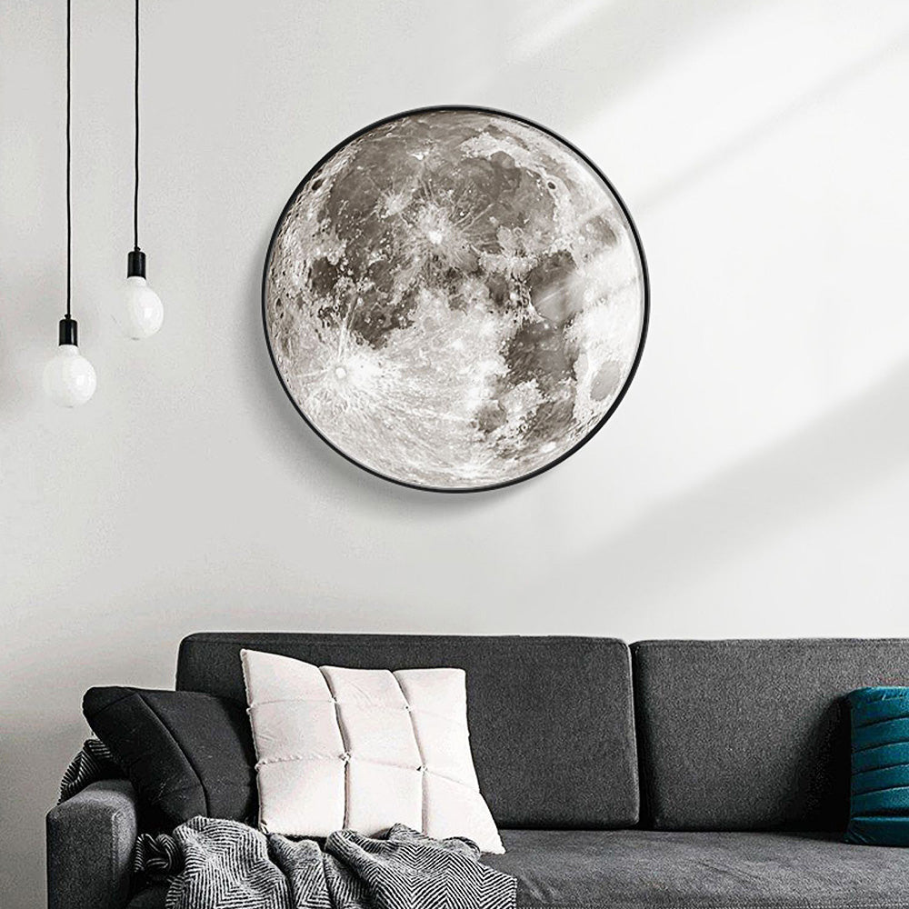 LED Moon Acrylic Home Decro Wall Lamp