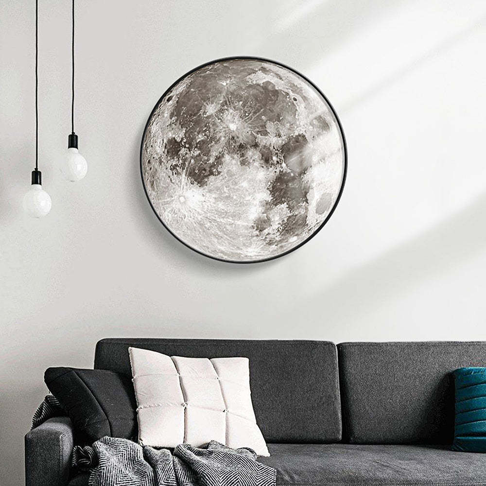 LED Moon Acrylic Home Decro Wall Lamp