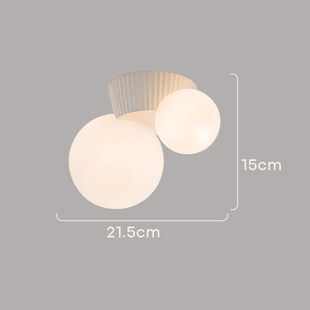 Compact Organic Round Living Room Ceiling Lights