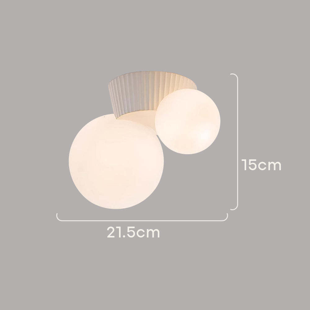 Compact Organic Round Living Room Ceiling Lights