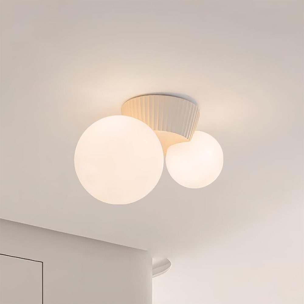 Compact Organic Round Living Room Ceiling Lights