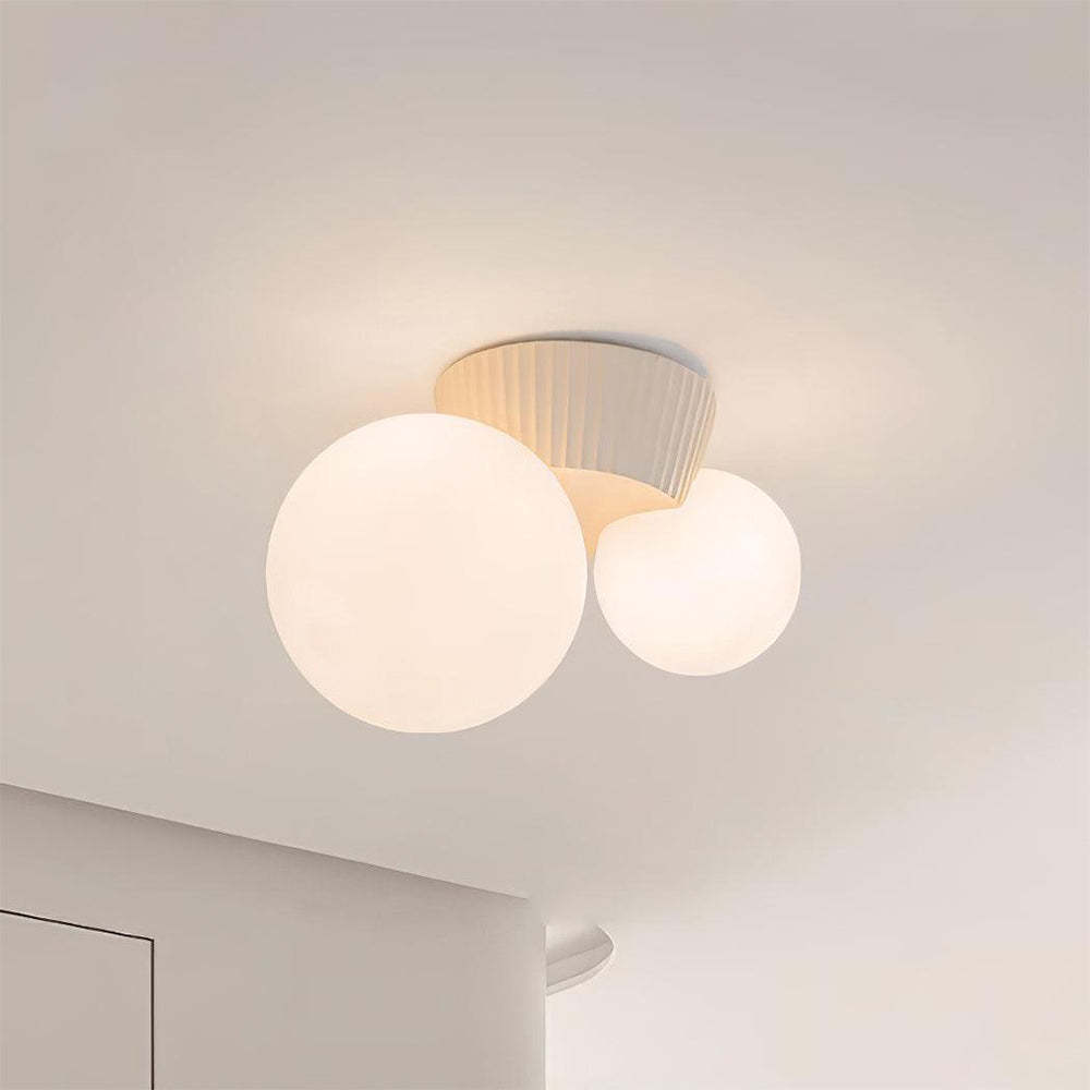 Compact Organic Round Living Room Ceiling Lights
