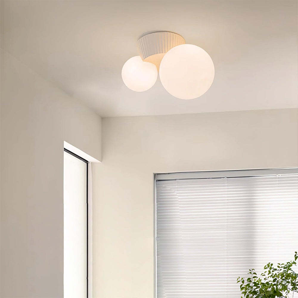 Compact Organic Round Living Room Ceiling Lights