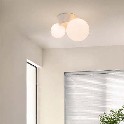Compact Organic Round Living Room Ceiling Lights