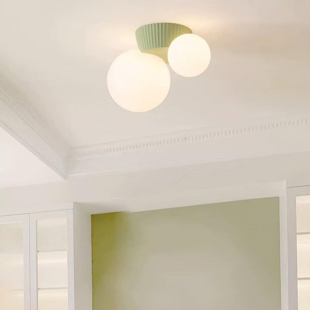 Compact Organic Round Living Room Ceiling Lights