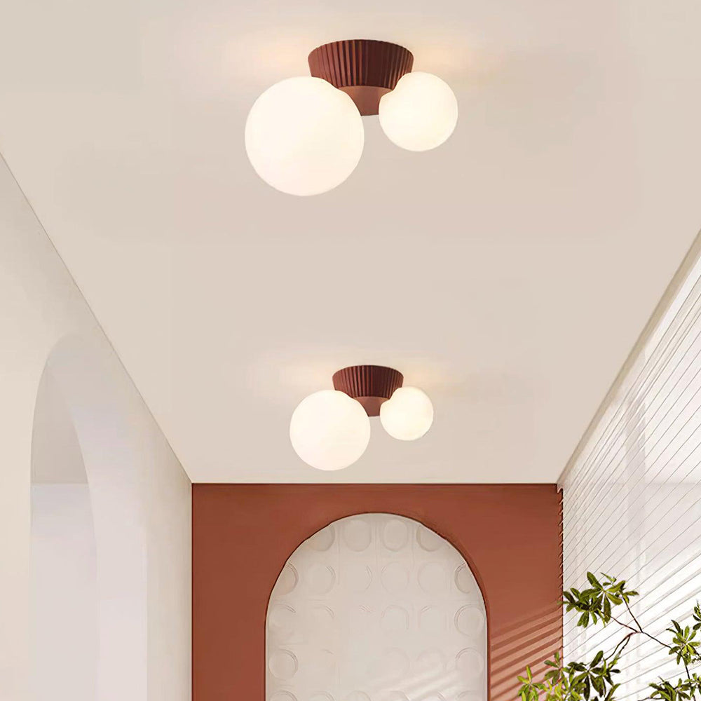 Compact Organic Round Living Room Ceiling Lights