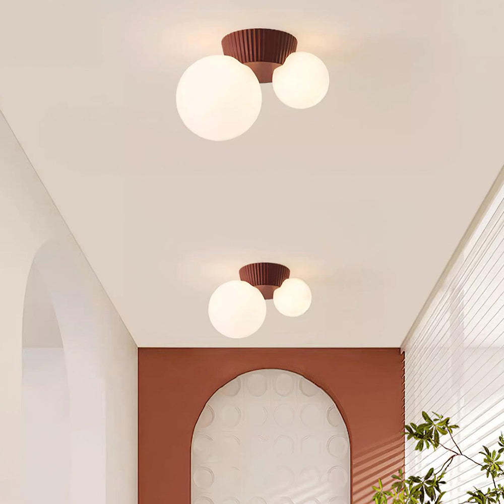 Compact Organic Round Living Room Ceiling Lights
