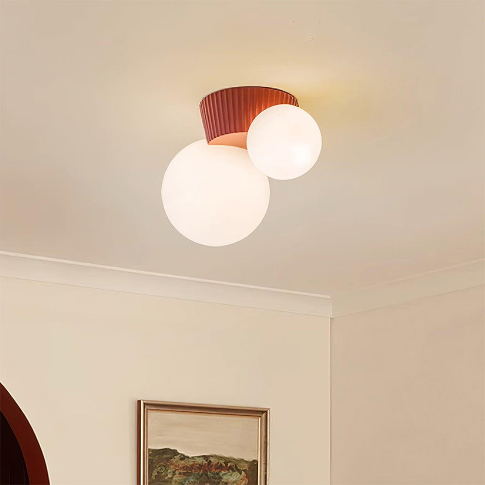 Compact Organic Round Living Room Ceiling Lights