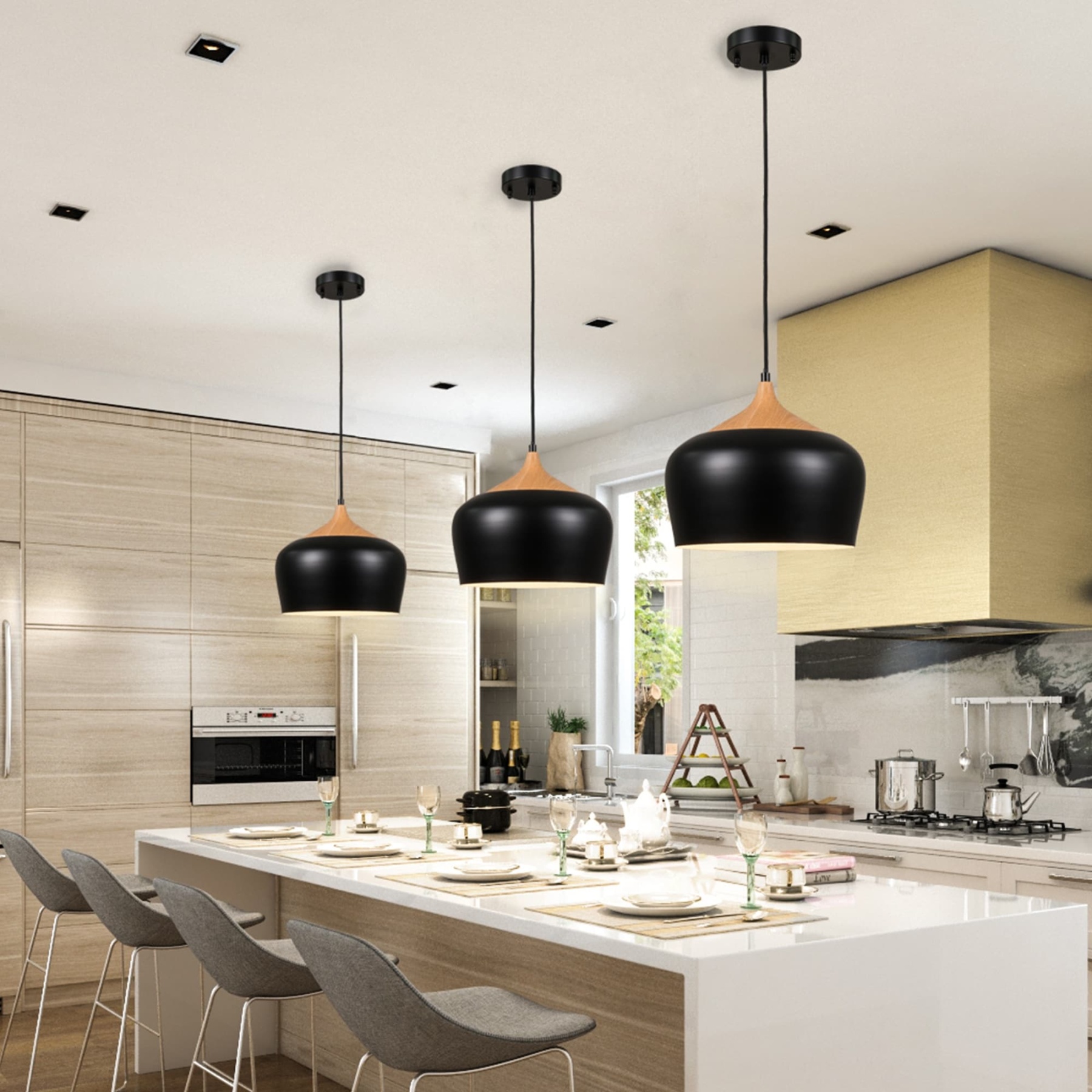 Nordic Simple Dining Room Pendant Lights