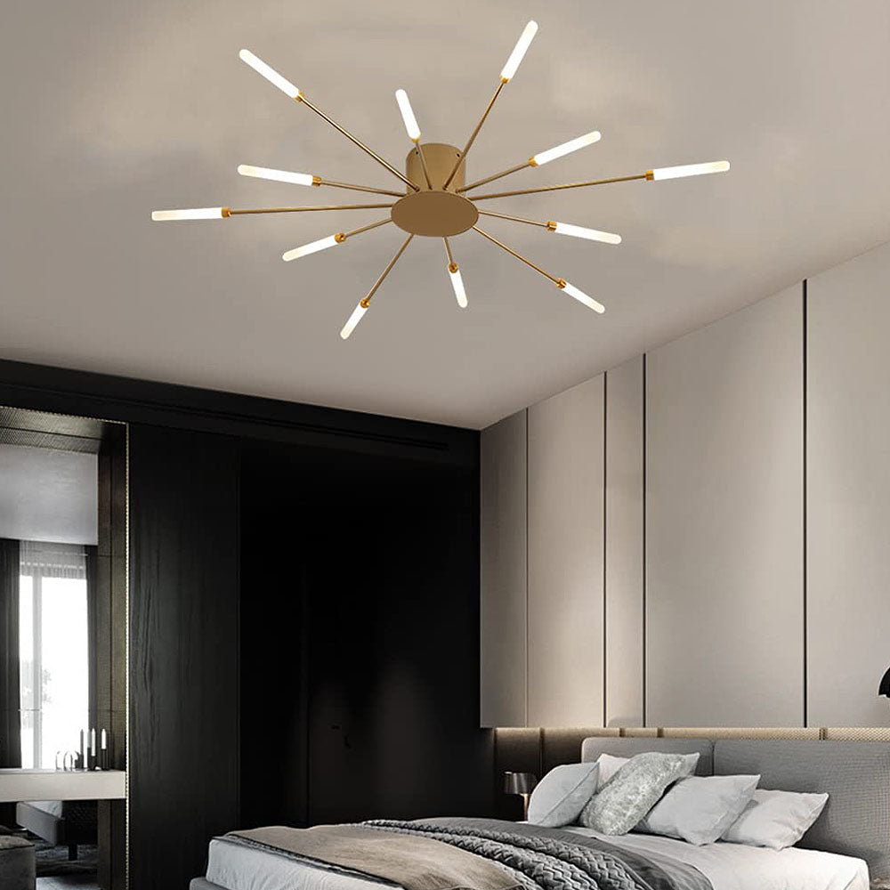 Multiple-Head Design Creativity Bedroom LED Ceiling Light