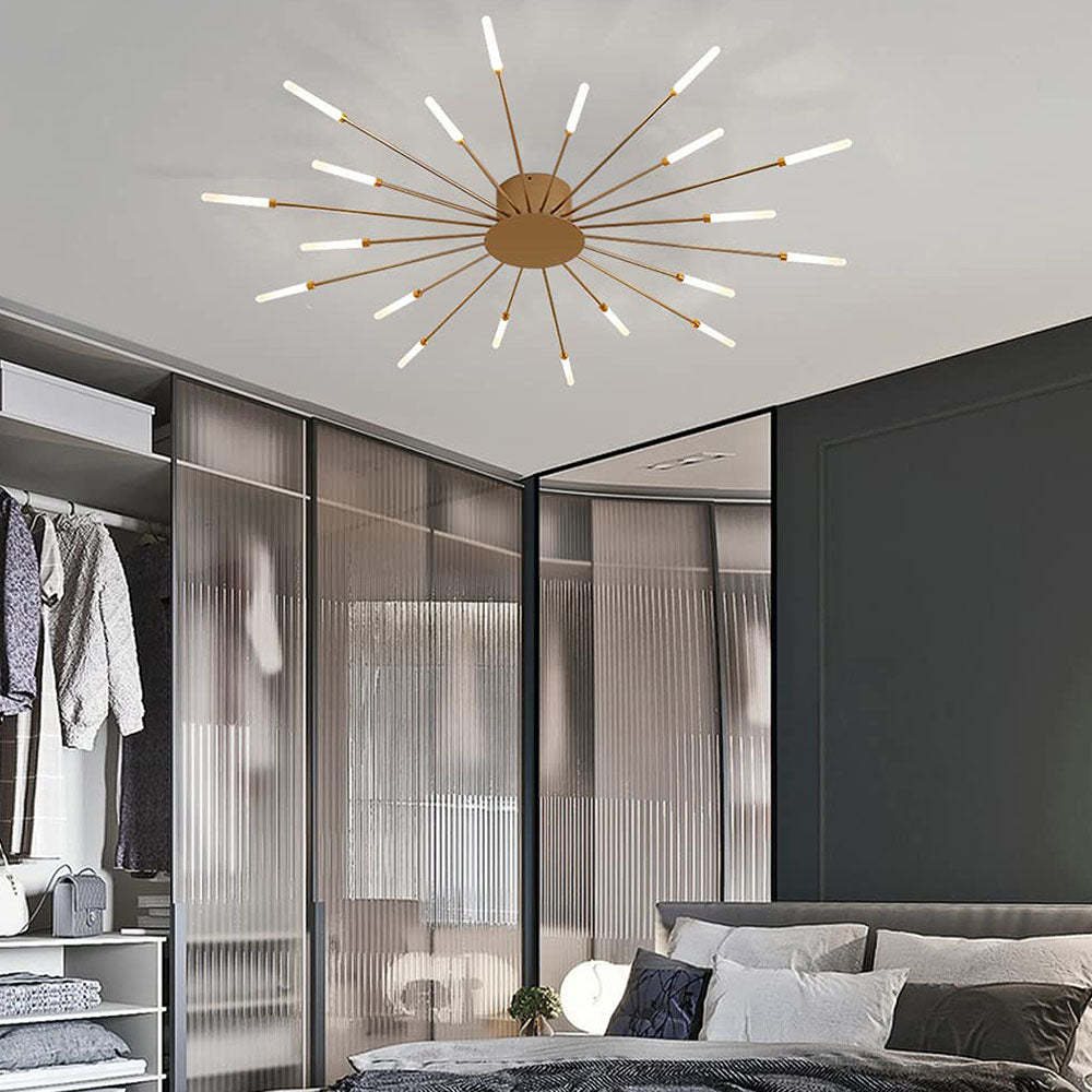 Multiple-Head Design Creativity Bedroom LED Ceiling Light