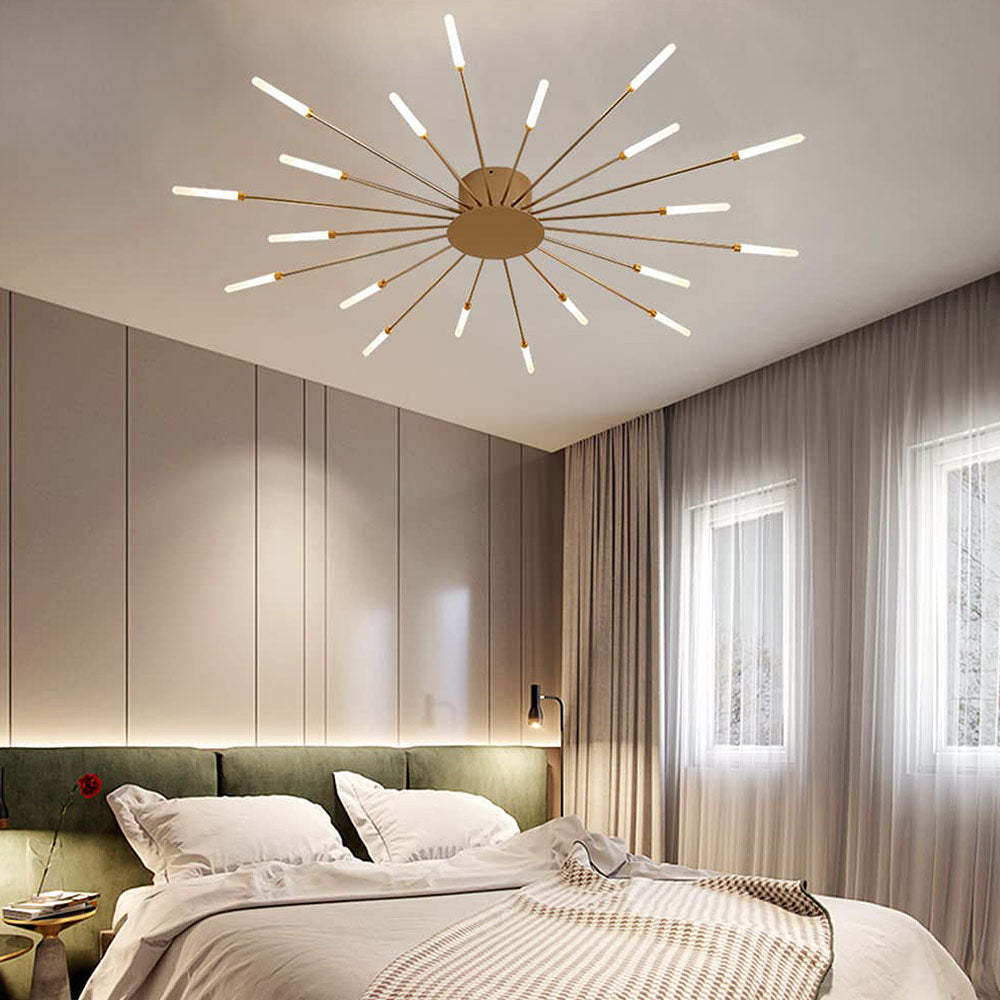 Multiple-Head Design Creativity Bedroom LED Ceiling Light