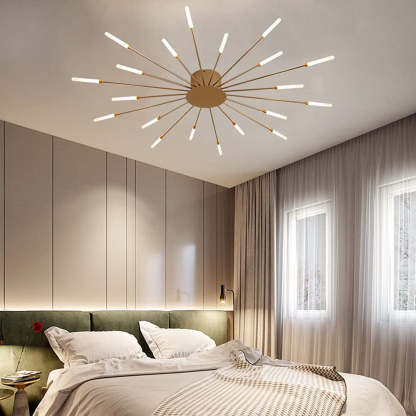 Multiple-Head Design Creativity Bedroom LED Ceiling Light