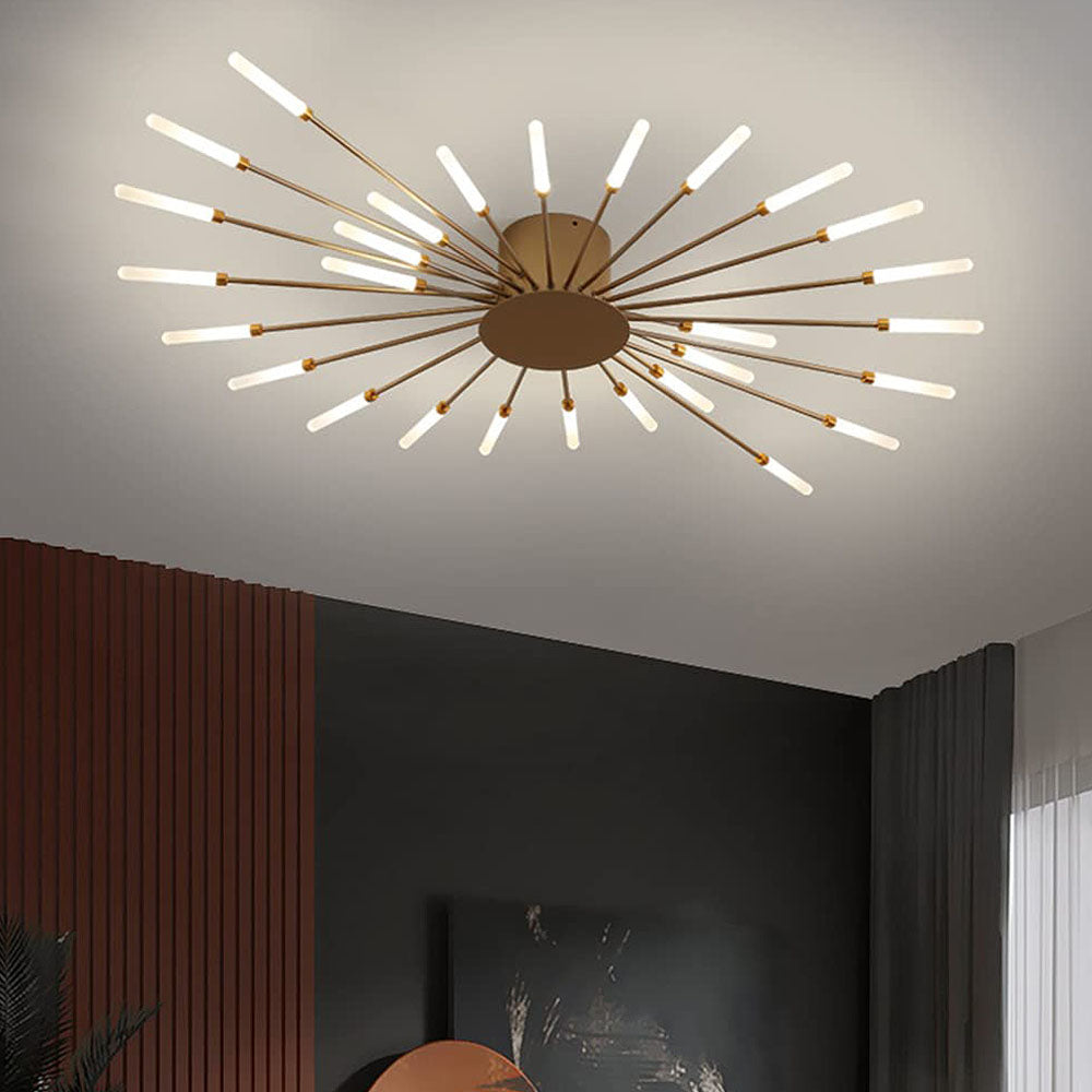 Multiple-Head Design Creativity Bedroom LED Ceiling Light