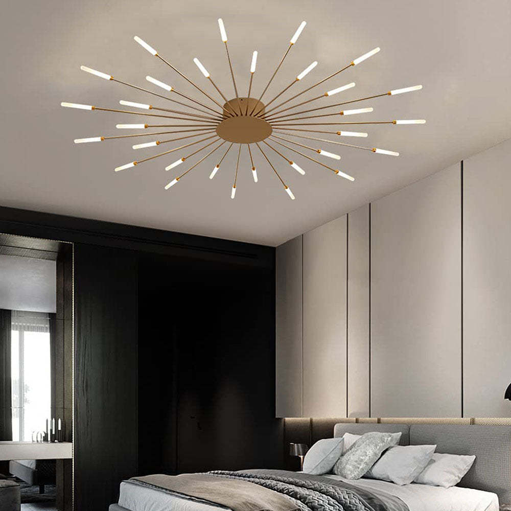 Multiple-Head Design Creativity Bedroom LED Ceiling Light