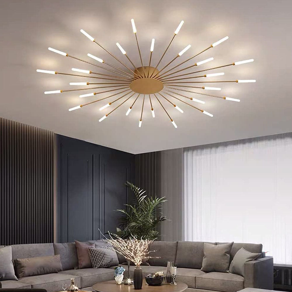 Multiple-Head Design Creativity Bedroom LED Ceiling Light