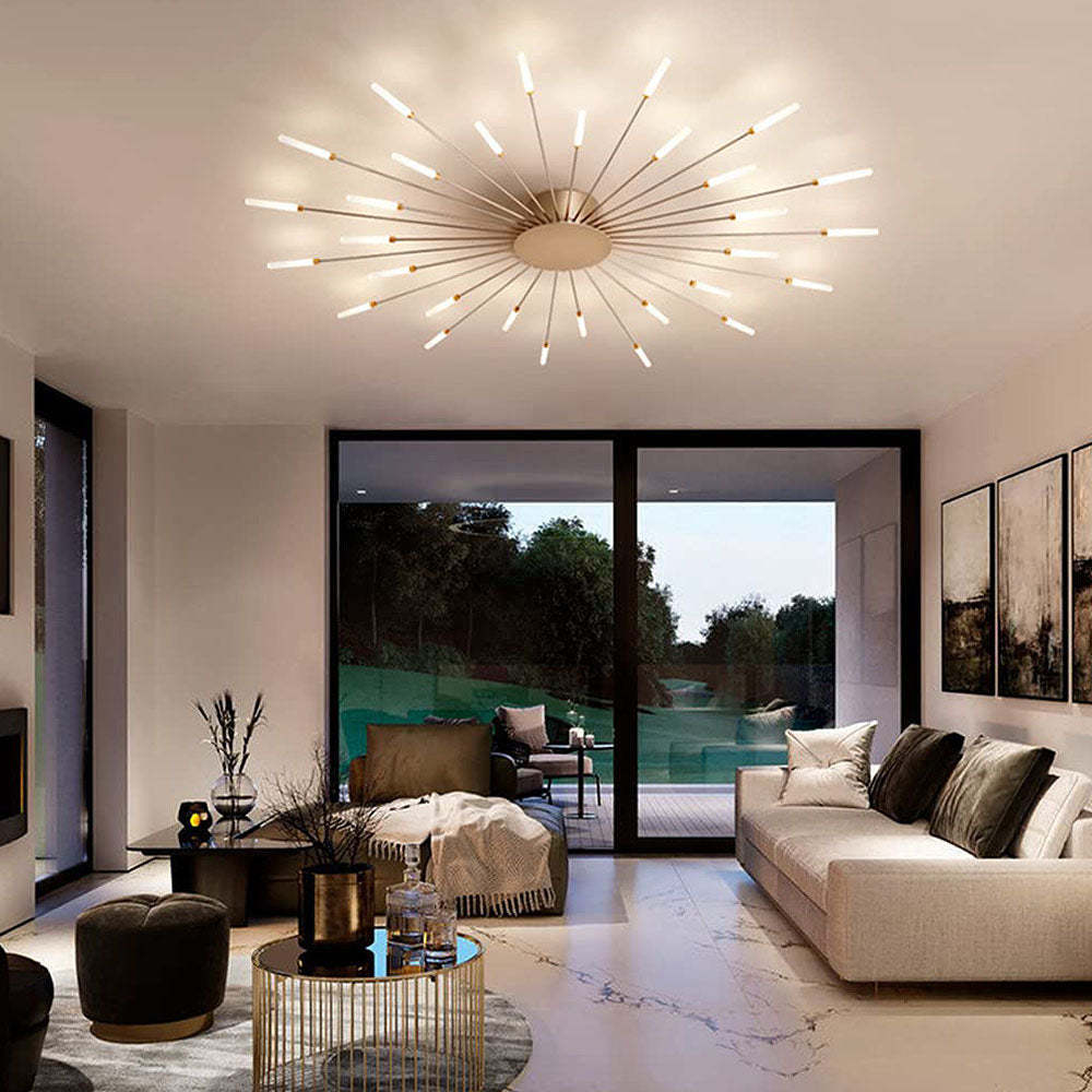 Multiple-Head Design Creativity Bedroom LED Ceiling Light