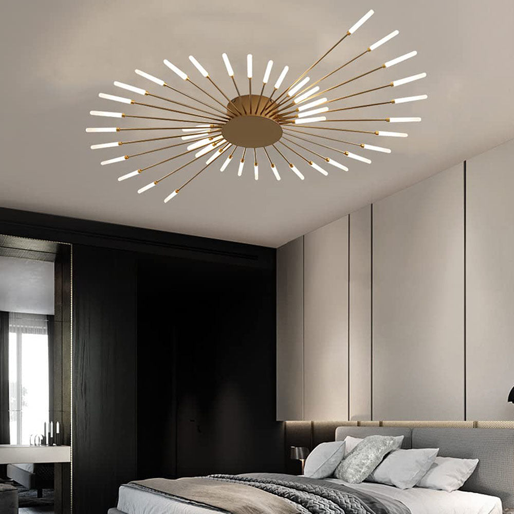 Multiple-Head Design Creativity Bedroom LED Ceiling Light
