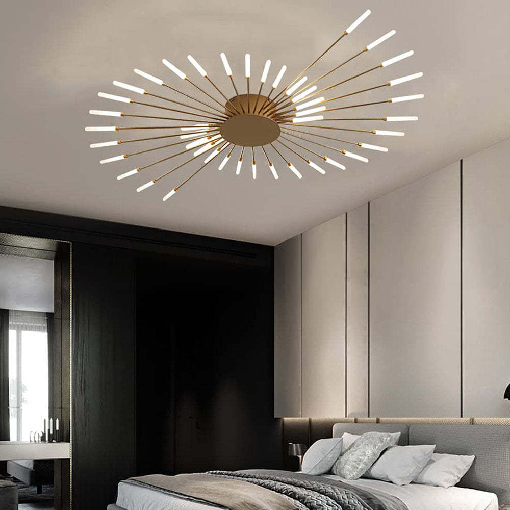 Multiple-Head Design Creativity Bedroom LED Ceiling Light