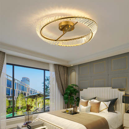 Luxury LED Crystal Ceiling Lamp